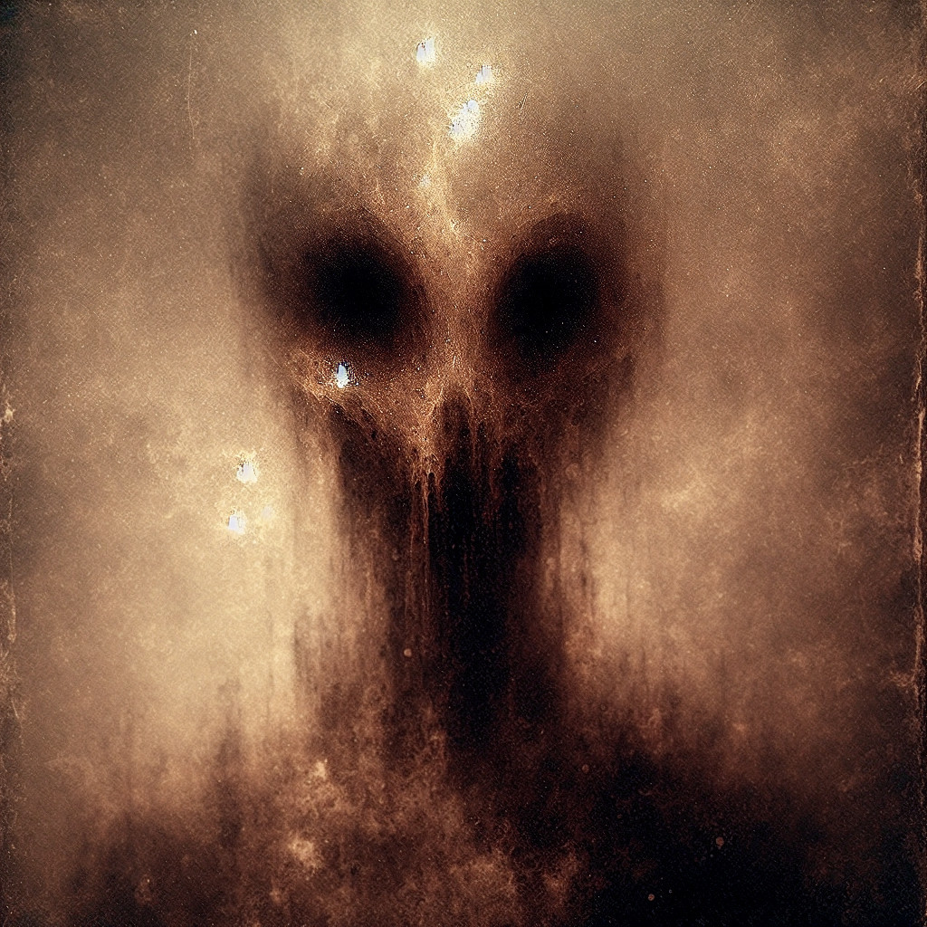 Mysterious Shadowy Figure with Eerie Presence