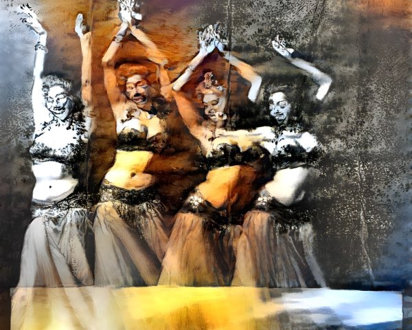 Vibrant Dancers in Colorful Costumes Celebrating Dance