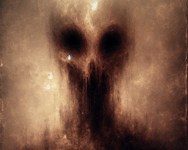 Mysterious Shadowy Figure with Eerie Presence