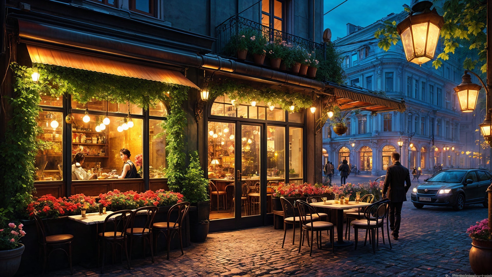 Charming Restaurant with Inviting Atmosphere and Decor