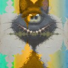 Cozy Fireplace with Holiday Stockings and Decorations