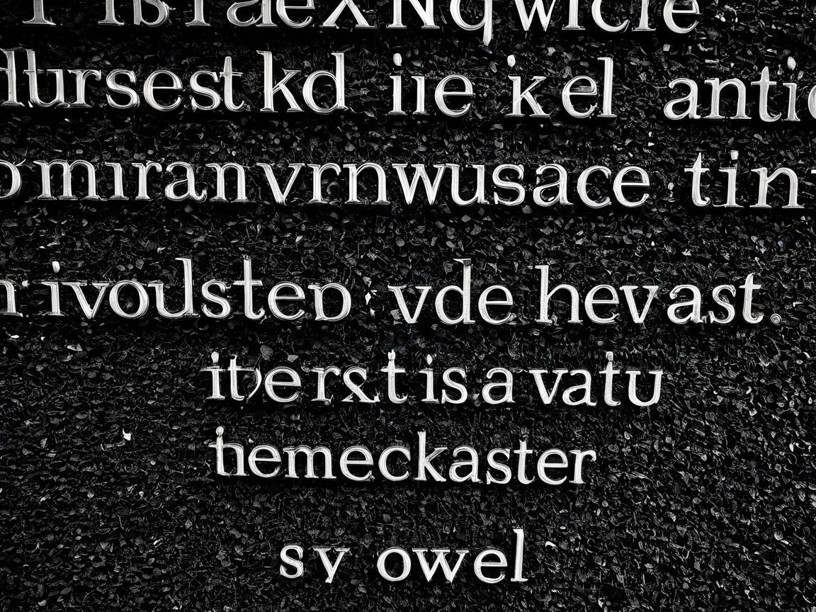 Textured Surface with Abstract Inscriptions and Colors