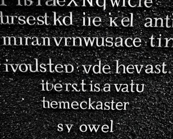 Textured Surface with Abstract Inscriptions and Colors