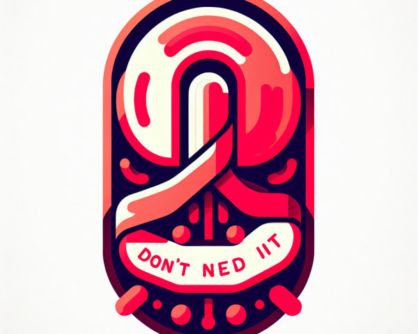 Abstract Design with Vivid Colors and Bold Text