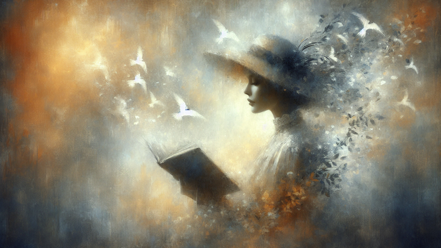 Whispers of Serenity in a Dreamy Scene