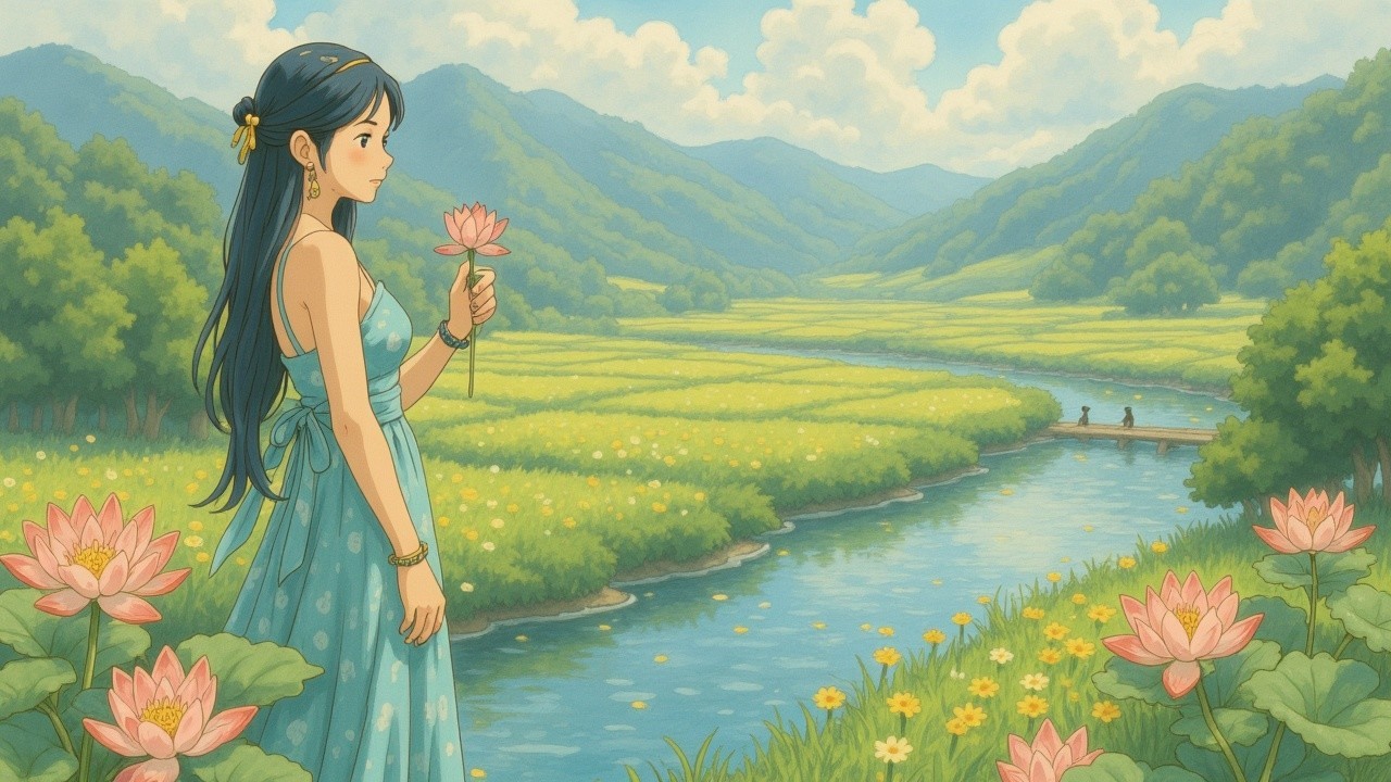 Tranquil Beauty in Nature's Embrace