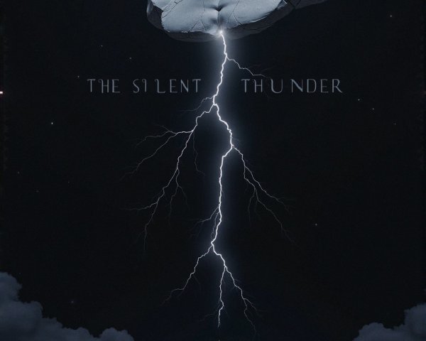 Dramatic Digital Artwork of Bearded Figure and Trident