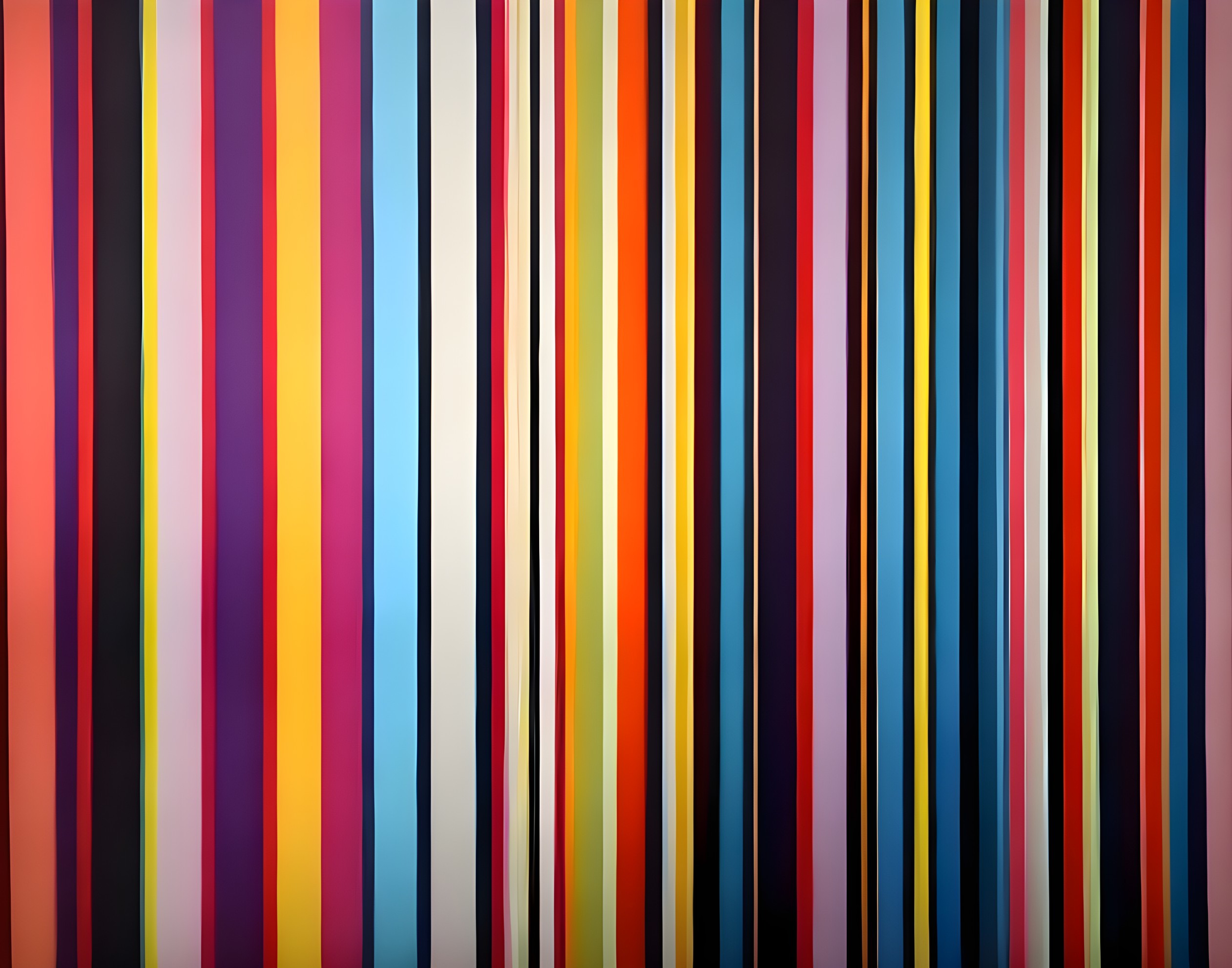 Vertical Stripes Pattern in Multiple Colors on Gradient