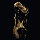 Silhouette of a Figure with Glass in Soft Light