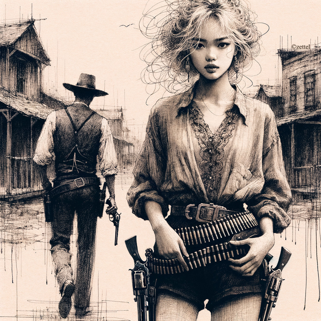 Things I dream of doing but will never do: Being a gun girl in wild west