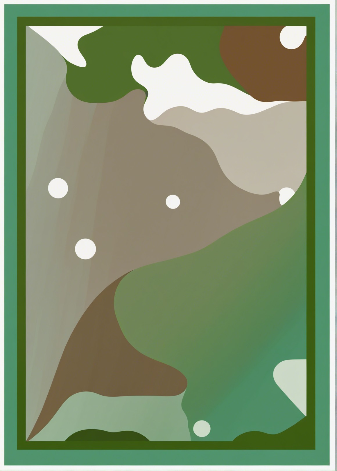 Abstract Design with Earthy Tones and Circular Elements