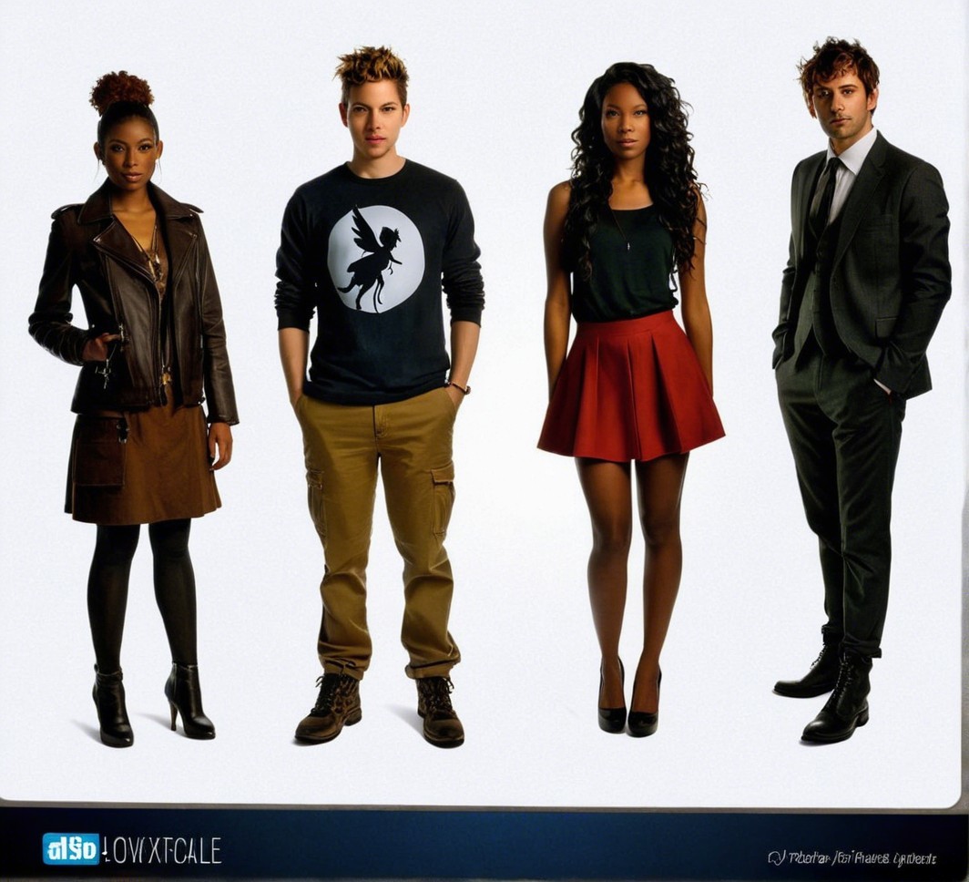 Four Stylish Individuals in Diverse Fashion Choices