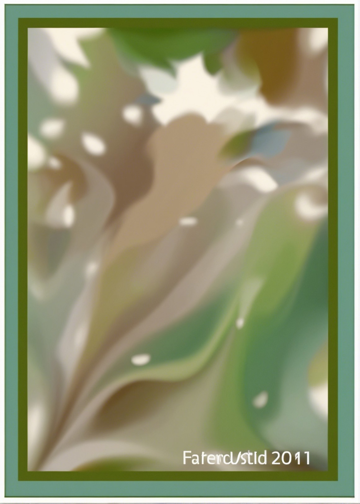 Abstract Design with Earthy Tones and Flowing Shapes
