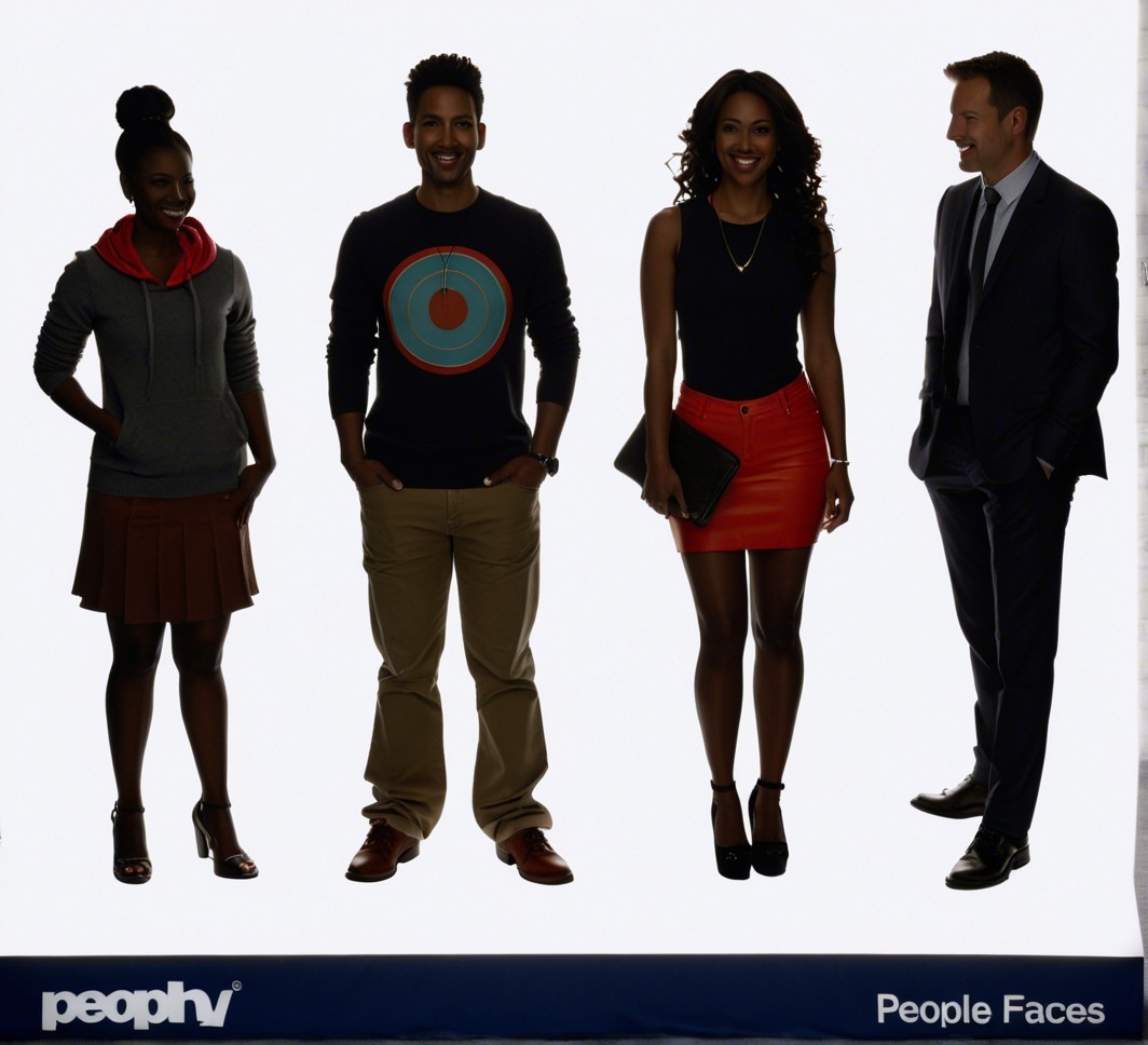 Diverse Group of Individuals in Modern Fashion Styles
