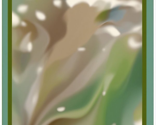 Abstract Design with Earthy Tones and Flowing Shapes