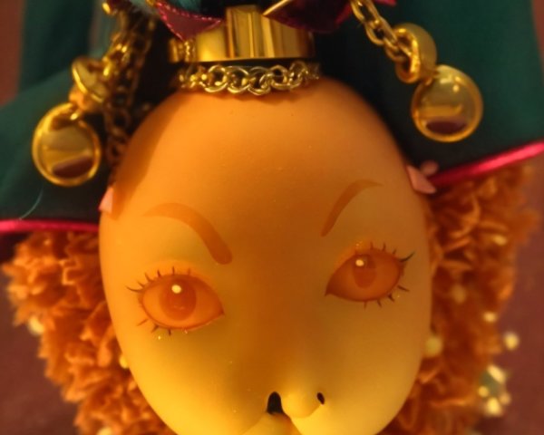 Unique Doll with Lion Face and Colorful Design
