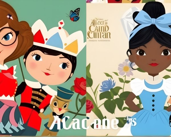 Stylized Female Characters with Whimsical Designs