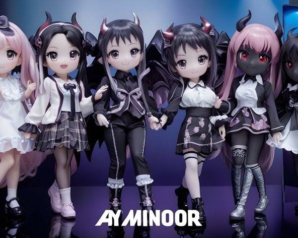 Whimsical Dolls with Unique Styles and Designs