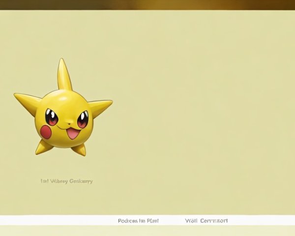 Vibrant Pokémon Scene with Flowers and Lush Greenery