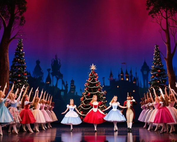 Festive Dance Performance with Colorful Costumes
