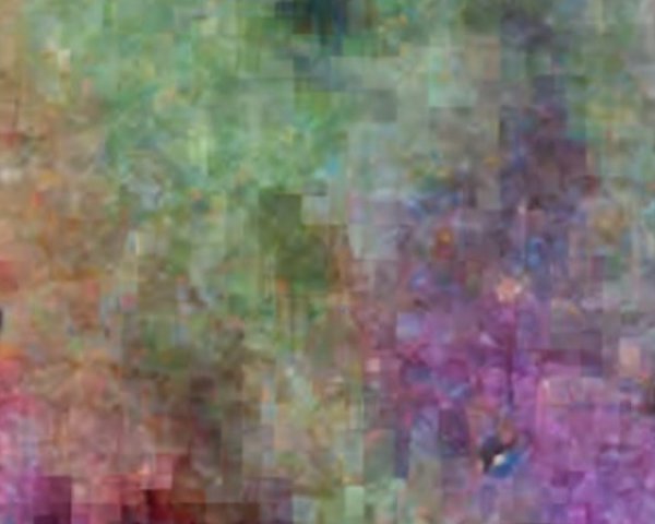 Abstract Color Blend with Dreamlike Quality and Texture