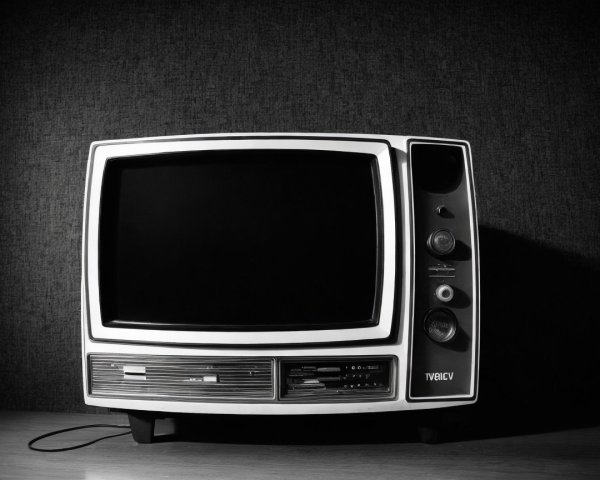 Classic Vintage Television Set with Retro Design