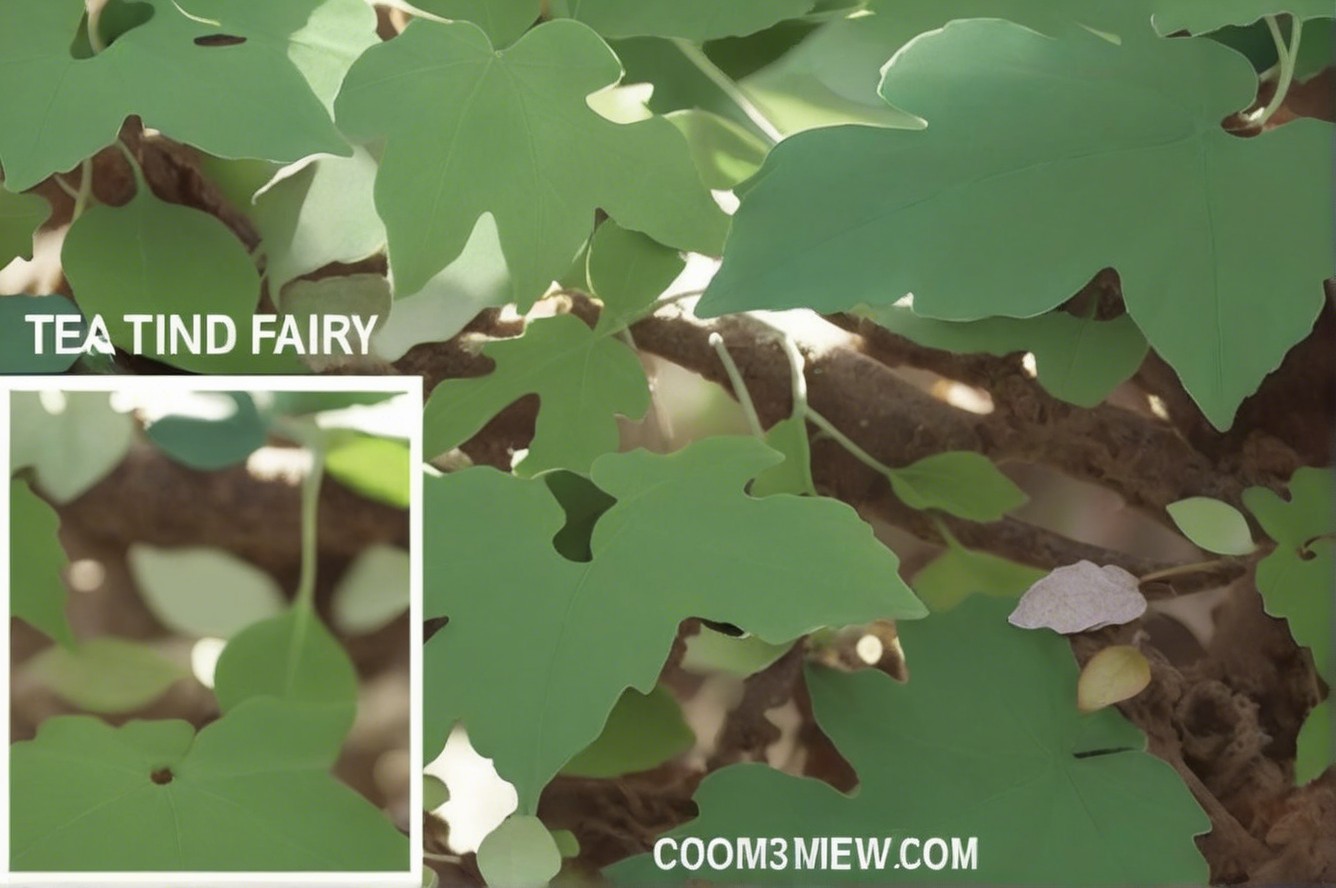 Close-Up of Textured Green Leaves and Patterns