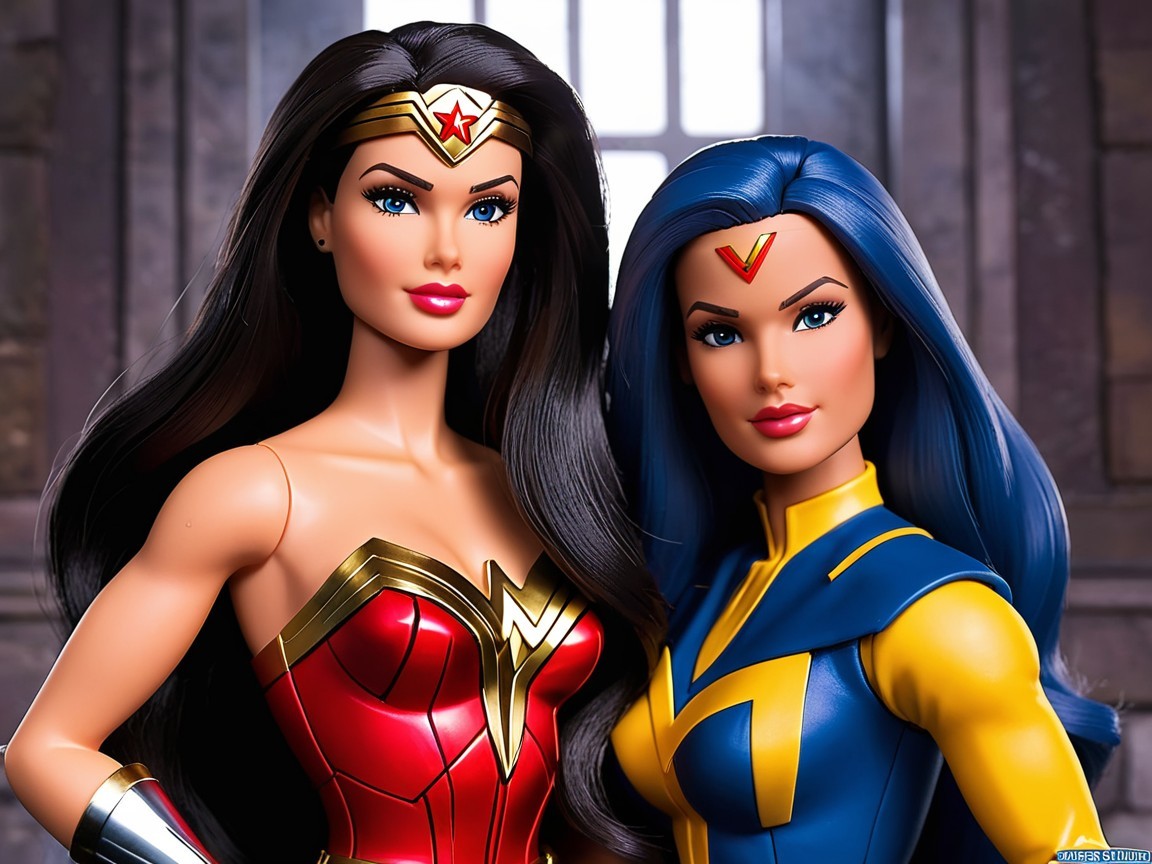 Stylish Dolls Inspired by Iconic Superhero Characters