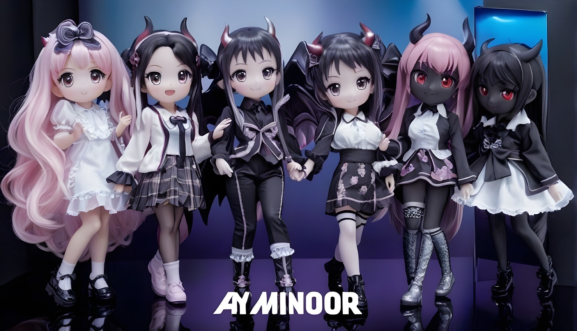 Whimsical Dolls with Unique Styles and Designs