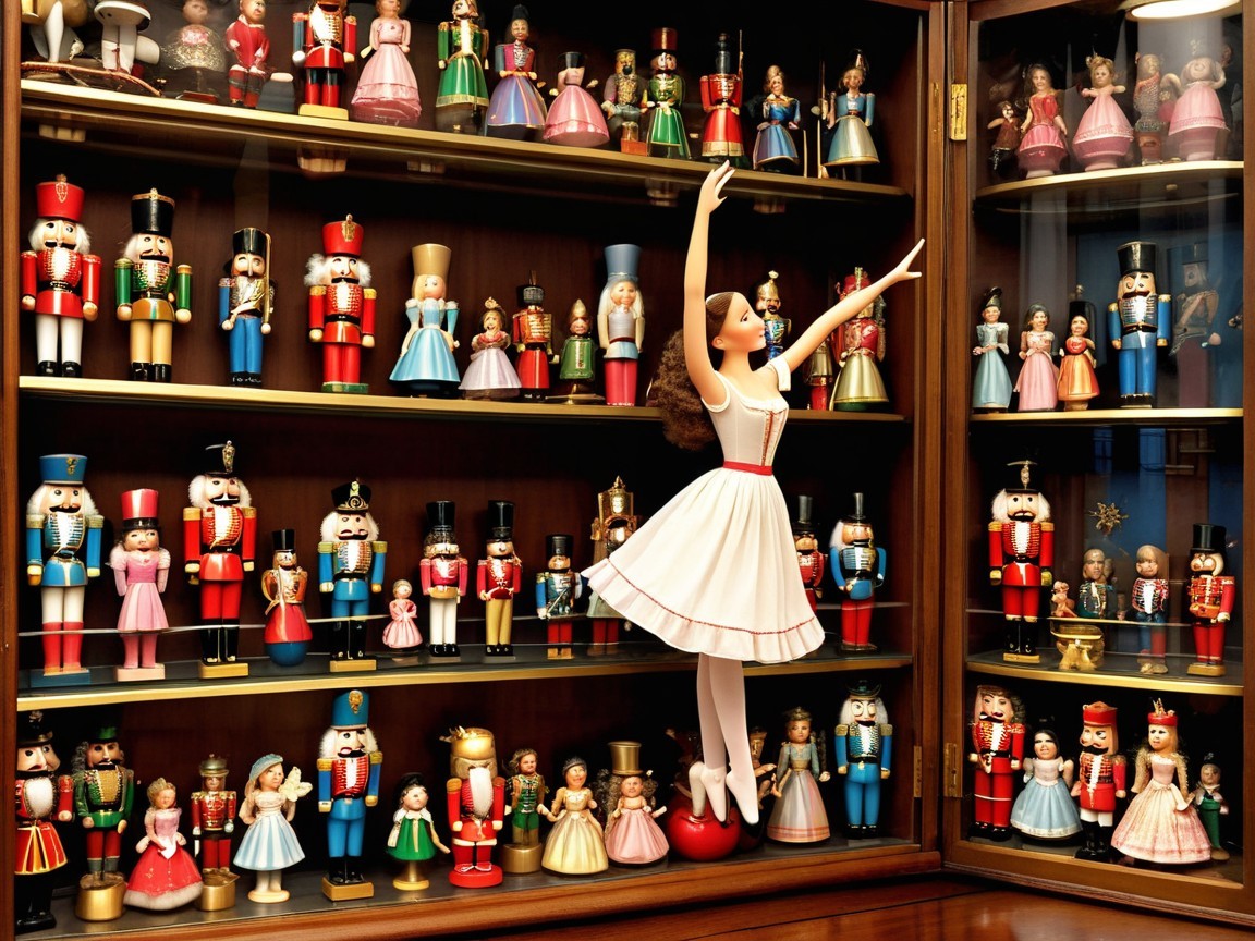 Vibrant Collection of Nutcracker Dolls and Figurines