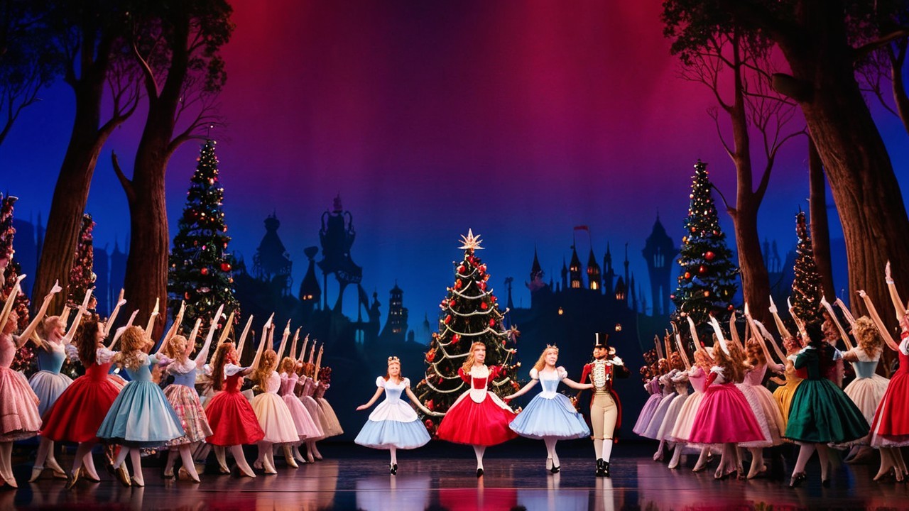 Festive Dance Performance with Colorful Costumes