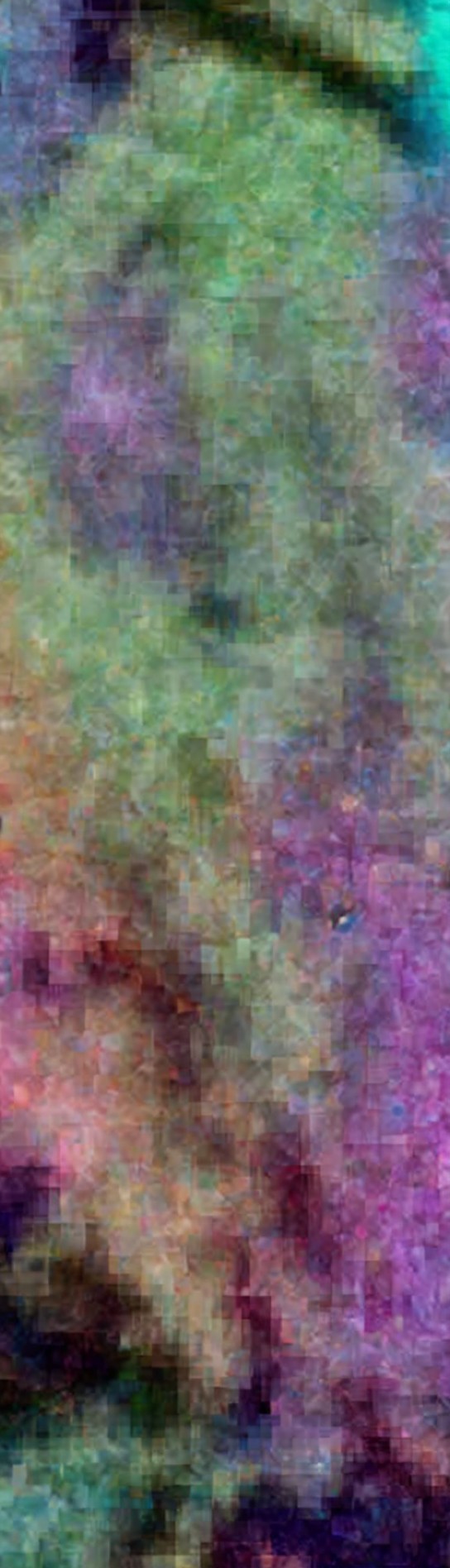 Abstract Color Blend with Dreamlike Quality and Texture