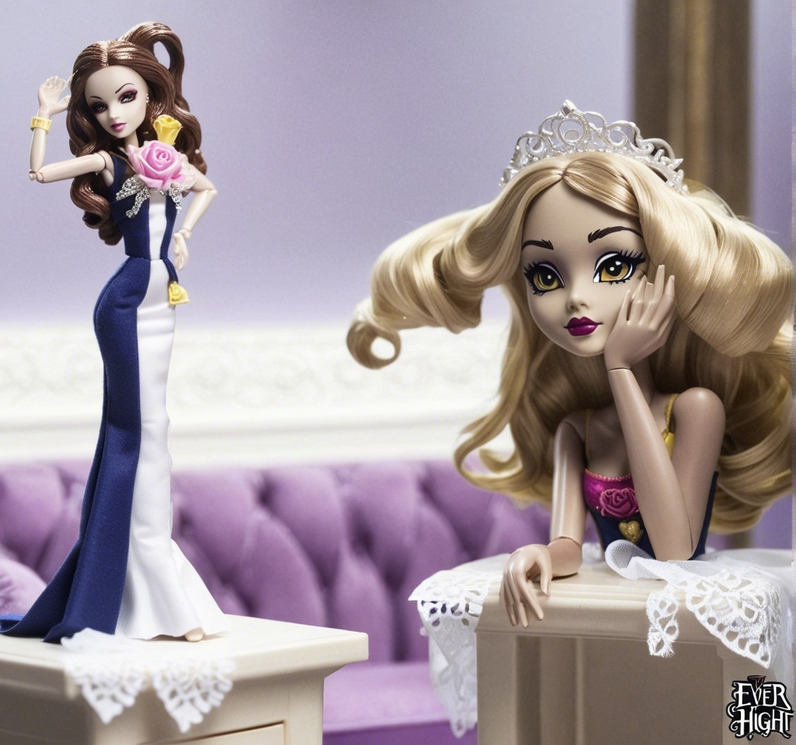 Stylish Dolls from Ever High in Glamorous Outfits