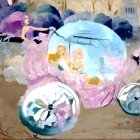 Magical Carriage with Princesses in Enchanting Scene