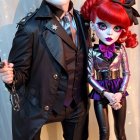 Stylish Dolls with Edgy Aesthetics and Dramatic Outfits