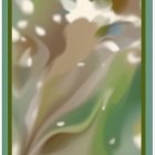 Abstract Composition with Earthy Tones and Curves