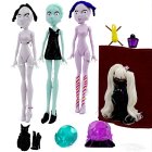 Stylized Dolls with Unique Designs and Accessories