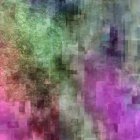 Vibrant Abstract Mosaic with Dynamic Textures