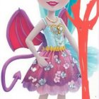 Whimsical Character with Pastel Blue Hair and Accessories