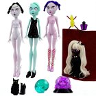 Collection of Three Stylized Dolls with Accessories