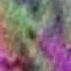 Vibrant Abstract Texture with Purple and Green Shades