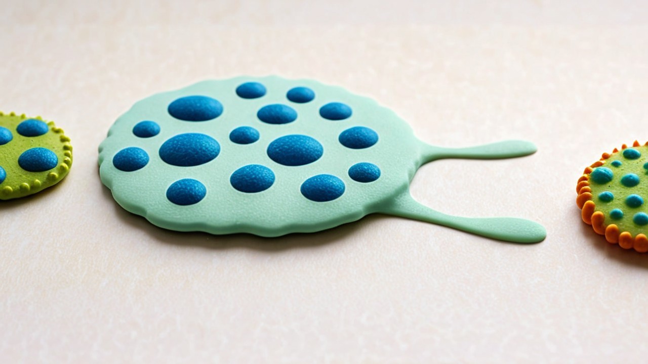 Colorful Round Shapes Made of Soft Malleable Material