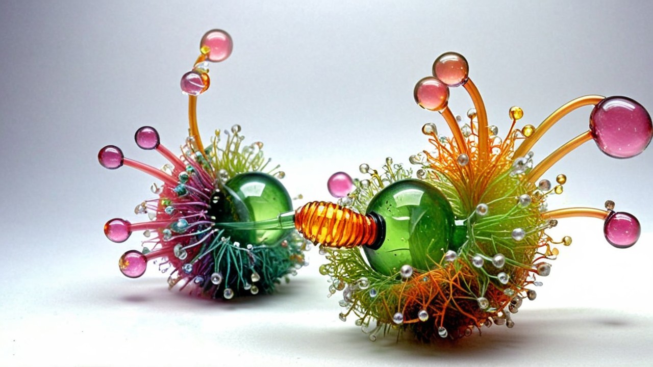 Vibrant Glass Sculptures of Abstract Organisms