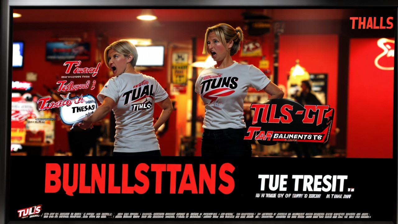 Vibrant Scene of Women in Matching Outfits