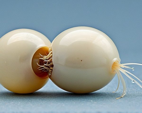Spherical Organic Forms with Intricate Root Structures