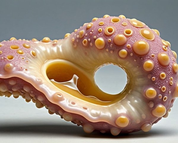Abstract Organic Sculpture with Coral-Like Forms