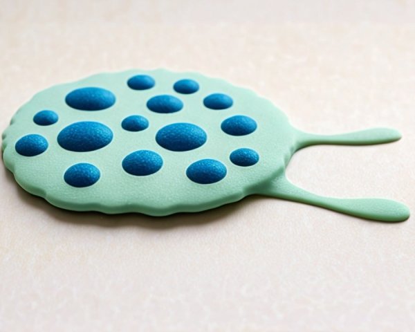 Colorful Round Shapes Made of Soft Malleable Material