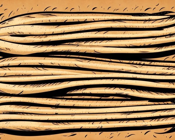 Stylized Beans Illustration on Textured Background