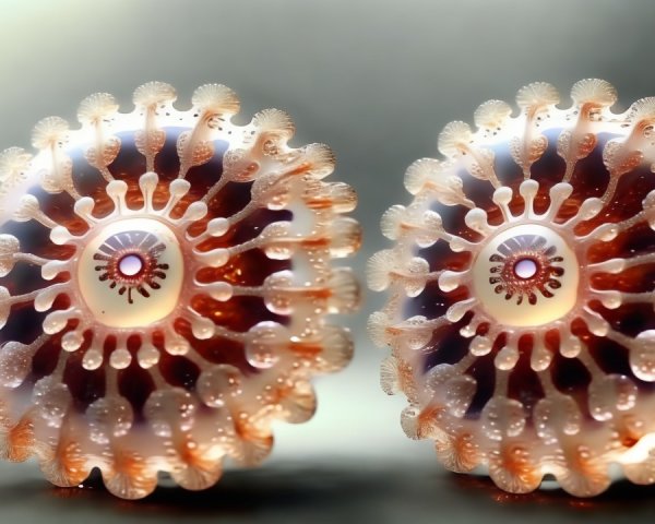Translucent Jellyfish-Like Creatures with Tentacles