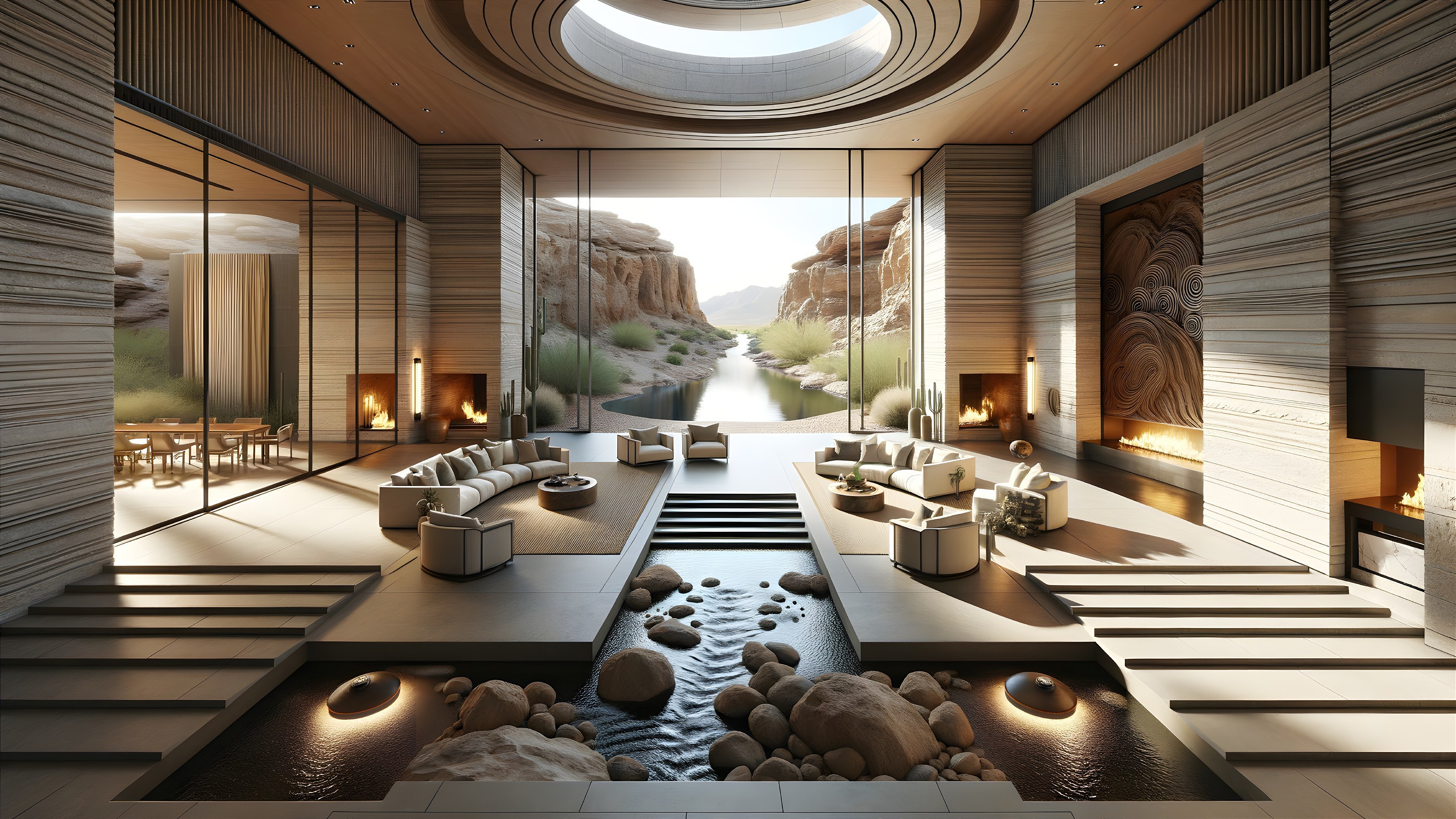 Modern Interior with Open Space and Natural Light
